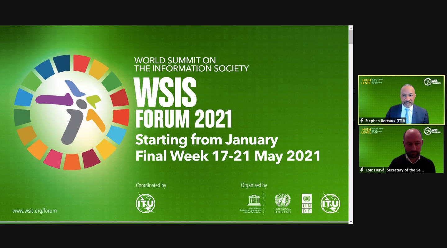 Sommet mondial sur la société de l’information 2021
