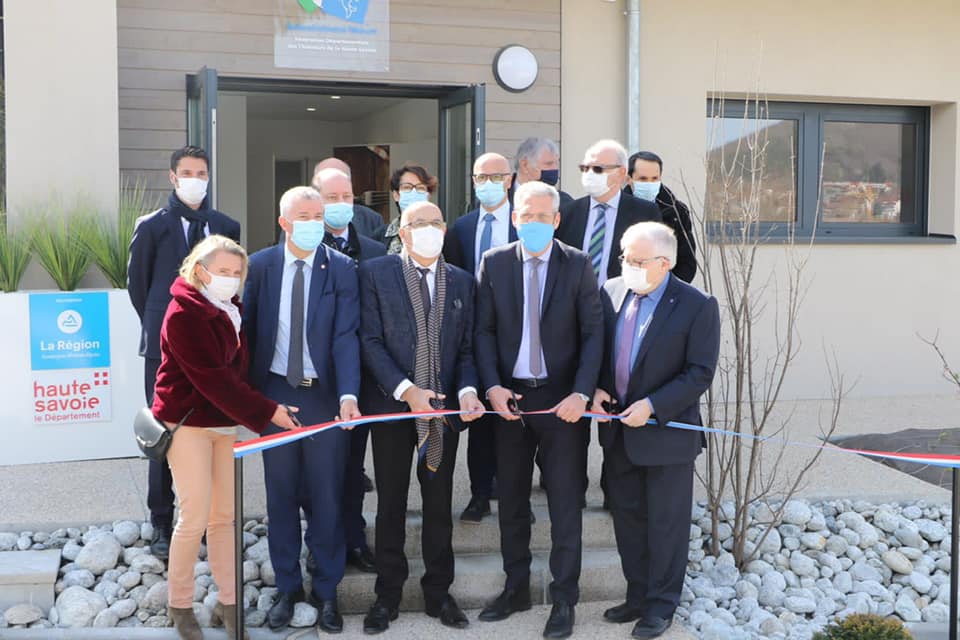 Inauguration de l’agrandissement du siège de la fédération des Chasseurs de la Haute-Savoie
