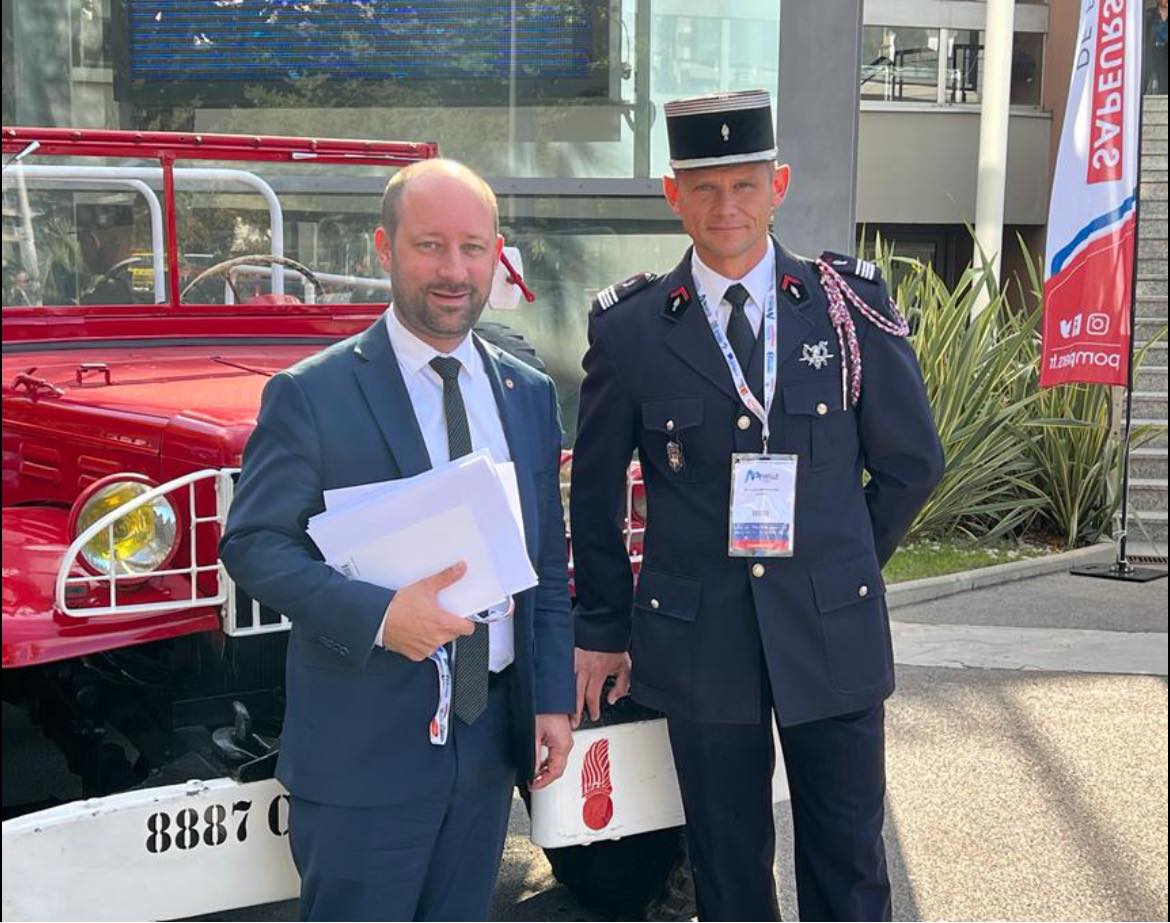 Au congrès national des Sapeurs-Pompiers 2021

