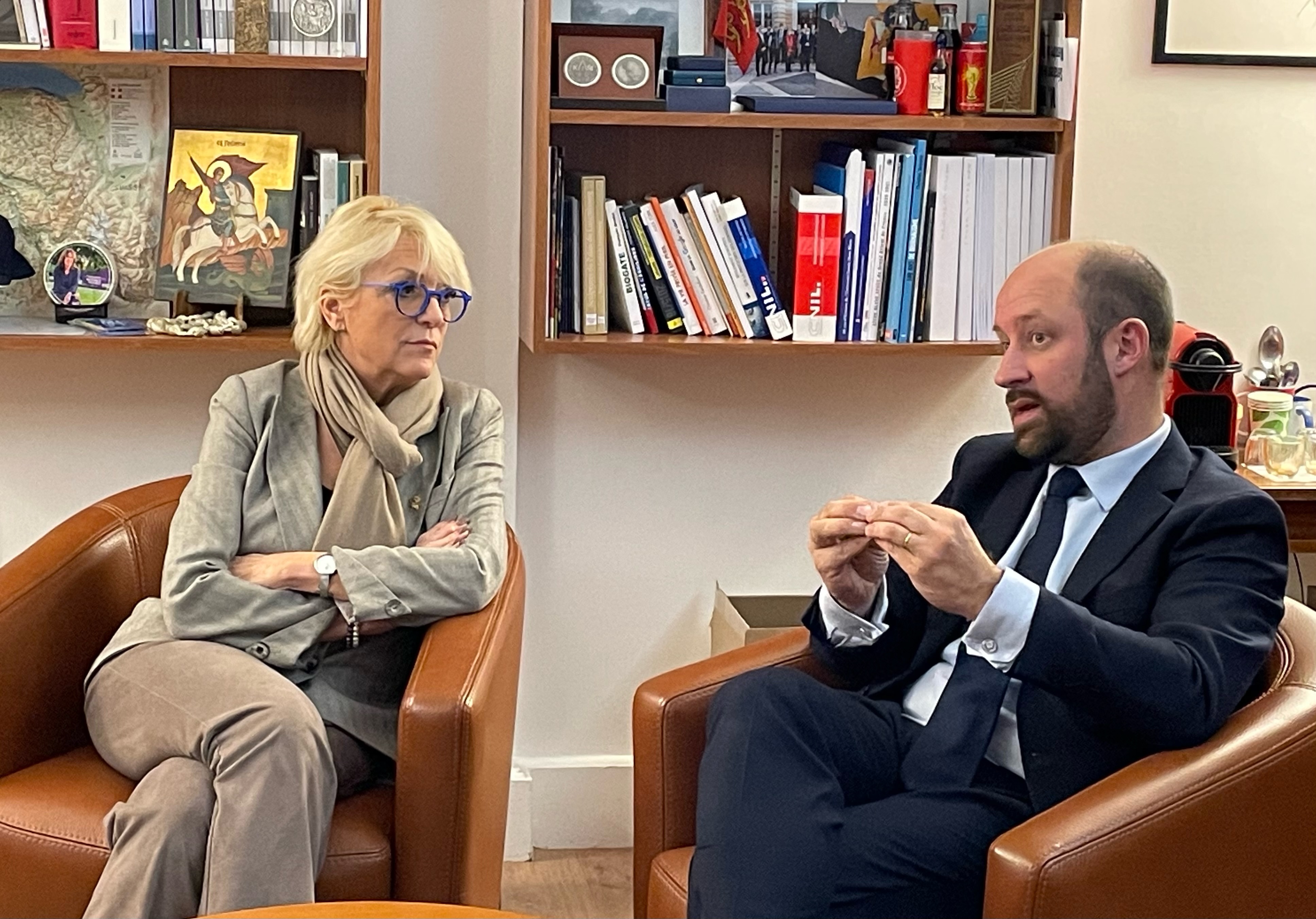 Échange sur le Pass vaccinal avec Brigitte DEVÉSA
