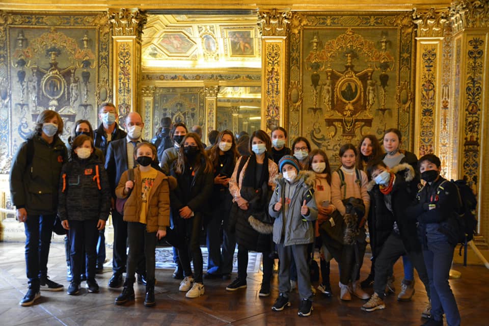 Accueil du Conseil Municipal Jeune de Lucinges
