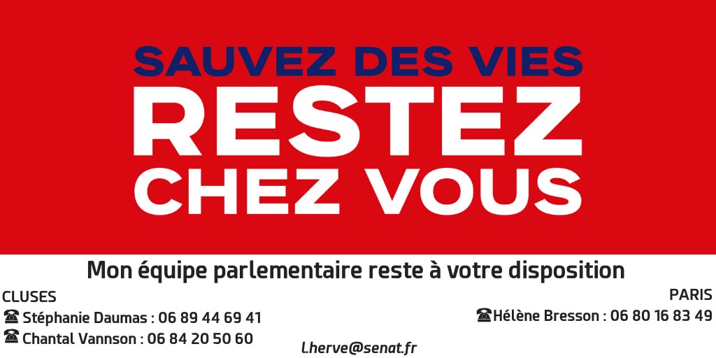 Coronavirus : mon équipe parlementaire à votre disposition

