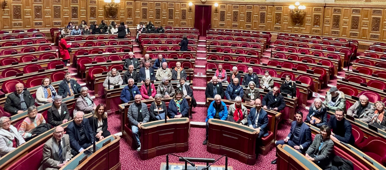 Loïc HERVÉ accueille l’Association des membres du Mérite Agricole de la Haute-Savoie
