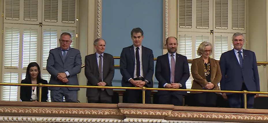 Séance à l’Assemblée nationale du Québec
