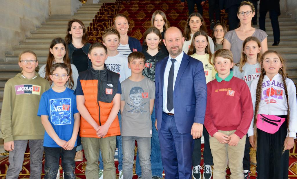 Accueil du Conseil Municipal des Jeunes d’Arâches-la-Frasse
