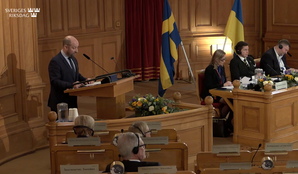 Sommet parlementaire de la Plateforme internationale pour la Crimée
