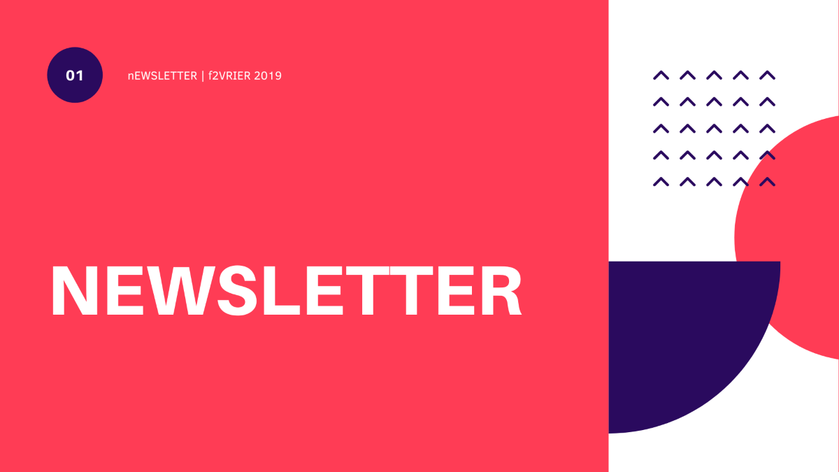 Newsletter de février 2019
