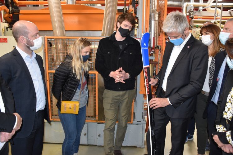 Visite de l’entreprise Dynastar Rossignol
