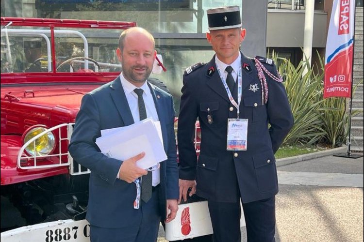 Au congrès national des Sapeurs-Pompiers 2021
