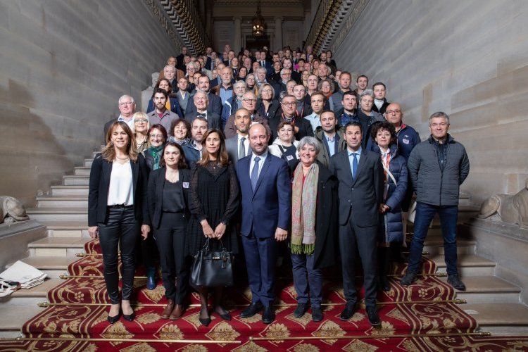 Accueil des Maires de la Haute-Savoie au Sénat
