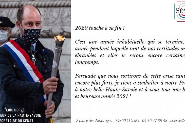 Très bonne et heureuse année 2021 !
